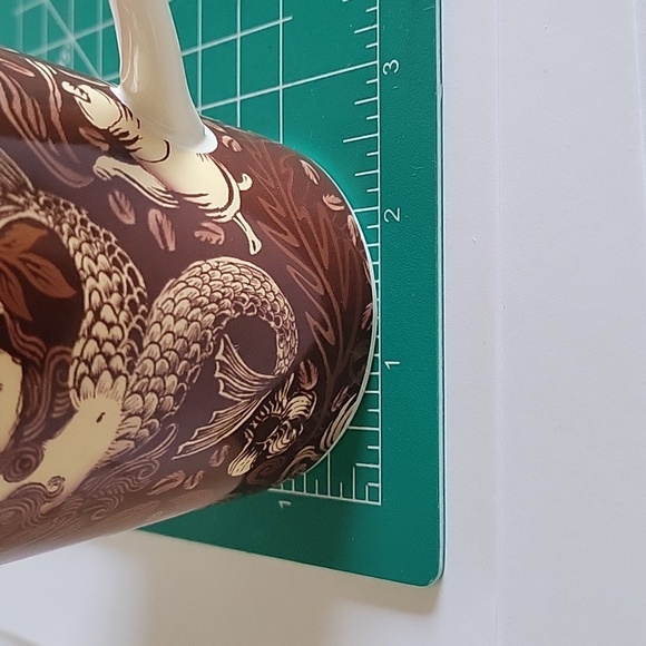 Starbucks Coffee 2006 Mug. 35th Anniversary. Crown Mermaid Copper Brown Shells. - Picture 11 of 12